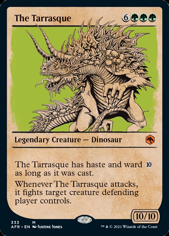 The Tarrasque (Showcase) [Dungeons & Dragons: Adventures in the Forgotten Realms] [Foil]