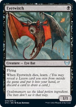 Eyetwitch [Strixhaven: School of Mages] [Foil]