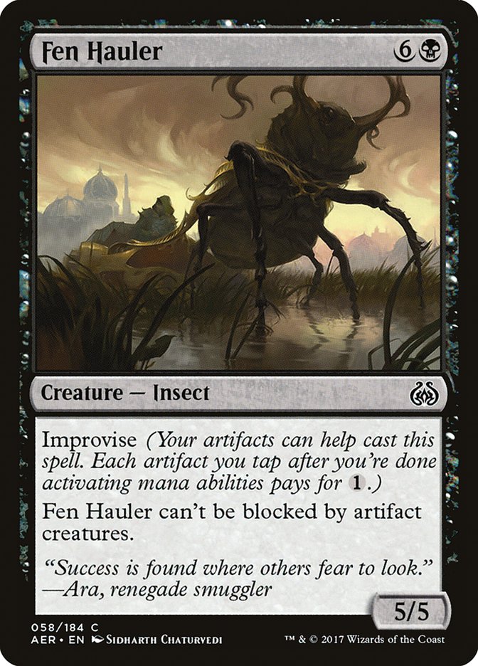 Fen Hauler [Aether Revolt] [Foil]