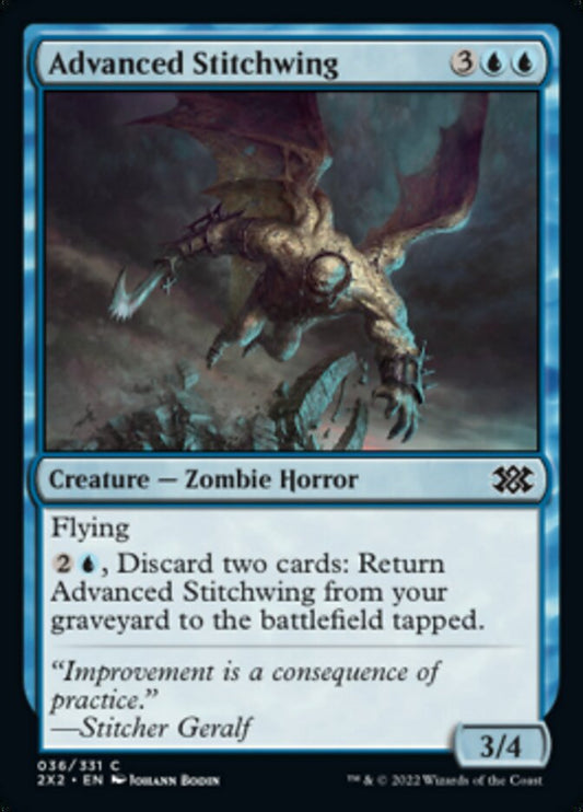 Advanced Stitchwing [Double Masters 2022] [Foil]