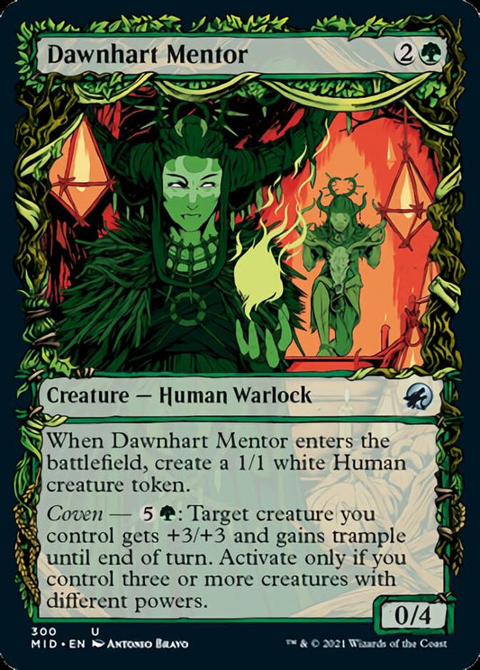 Dawnhart Mentor (Showcase Equinox) [Innistrad: Midnight Hunt] [Foil]