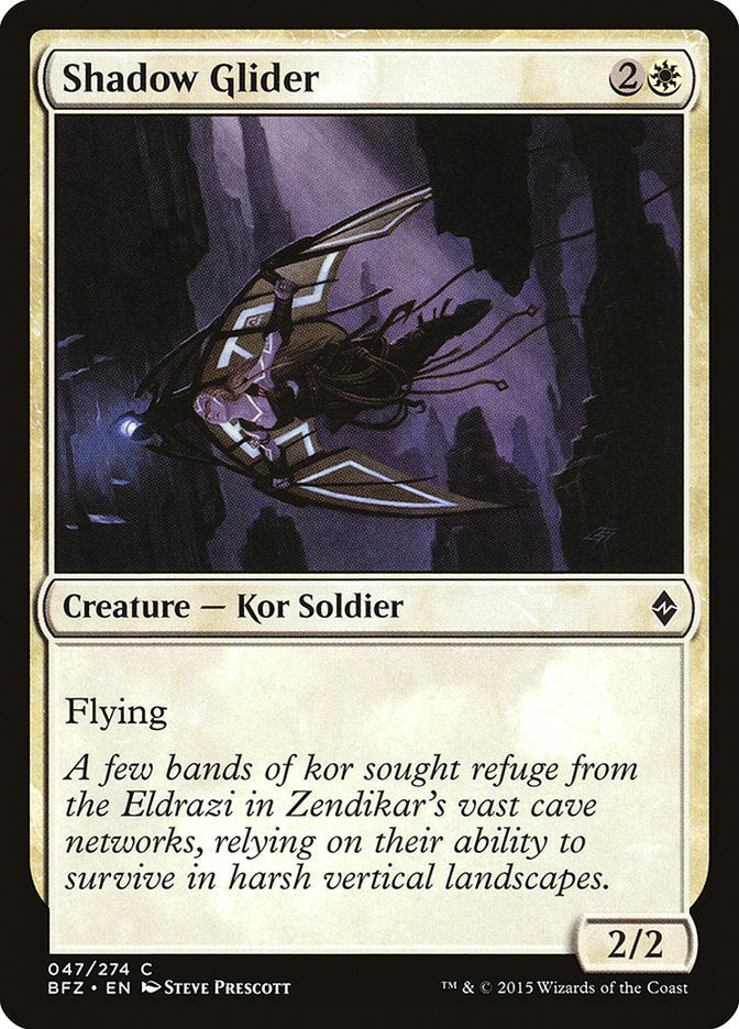 Shadow Glider [Battle for Zendikar] [Foil]