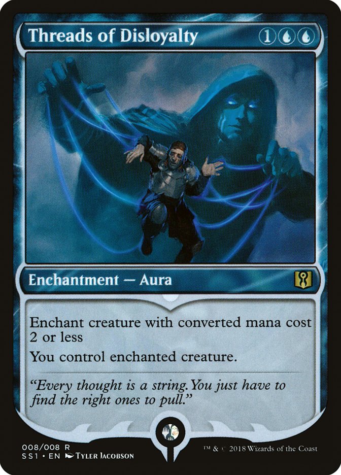 Threads of Disloyalty [Signature Spellbook: Jace] [Foil]