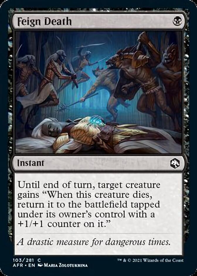 Feign Death [Dungeons & Dragons: Adventures in the Forgotten Realms] [Foil]
