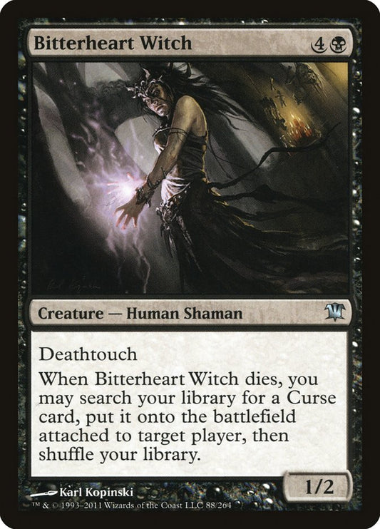 Bitterheart Witch [Innistrad] [Foil]