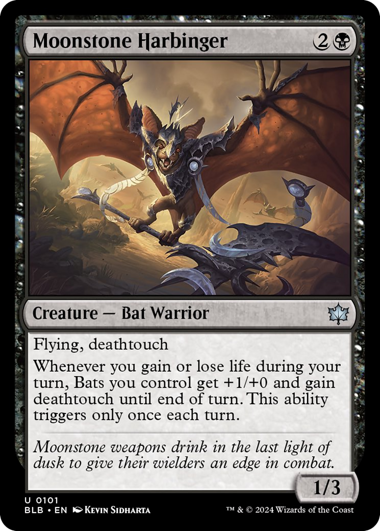 Moonstone Harbinger [Bloomburrow] [Foil]