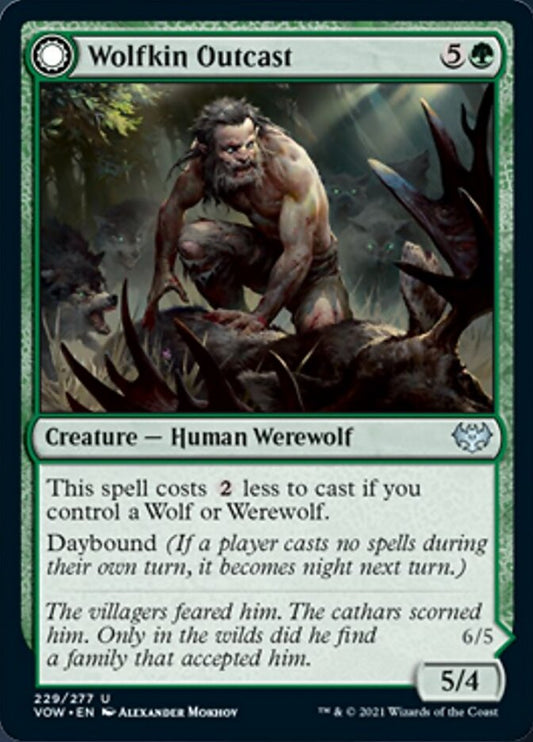 Wolfkin Outcast // Wedding Crasher [Innistrad: Crimson Vow] [Foil]