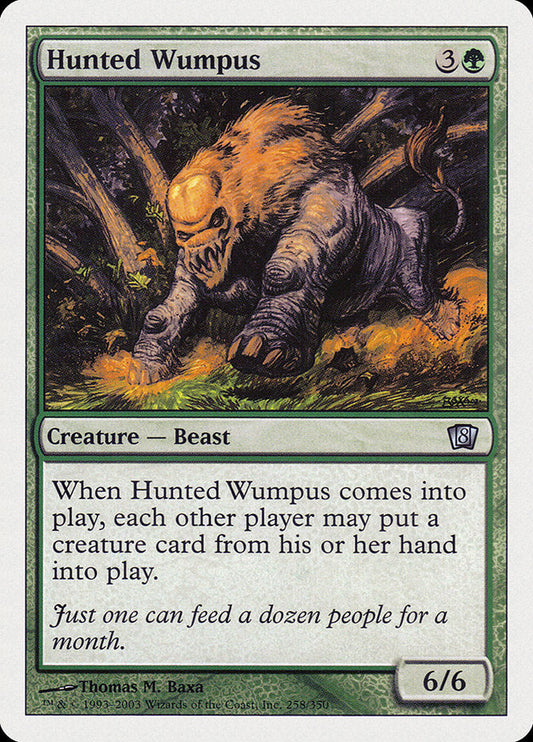 Hunted Wumpus [Eighth Edition] [Foil]