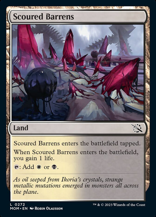 Scoured Barrens [March of the Machine] [Foil]