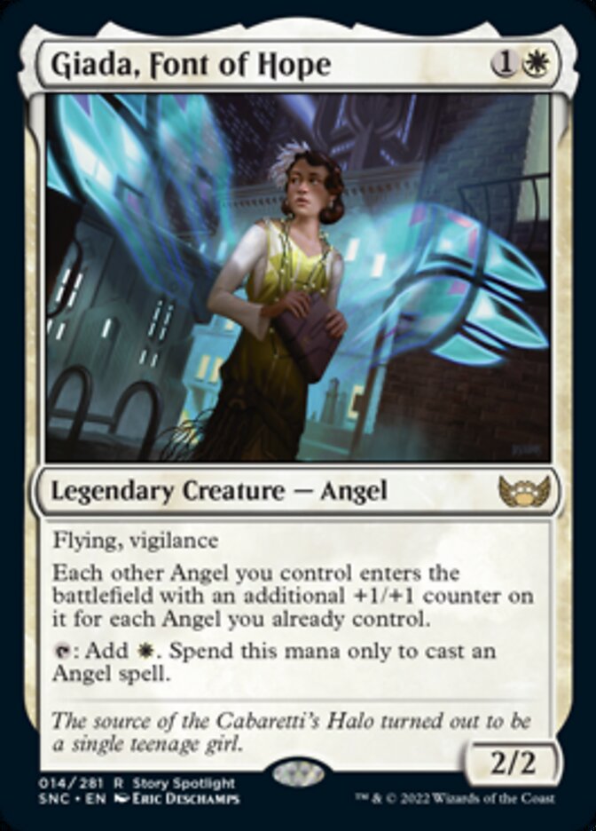 Giada, Font of Hope [Streets of New Capenna] [Foil]