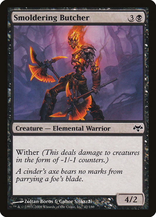 Smoldering Butcher [Eventide] [Foil]