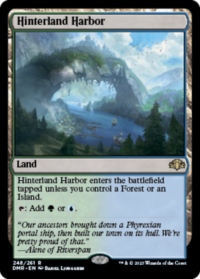 Hinterland Harbor [Dominaria Remastered] [Foil]