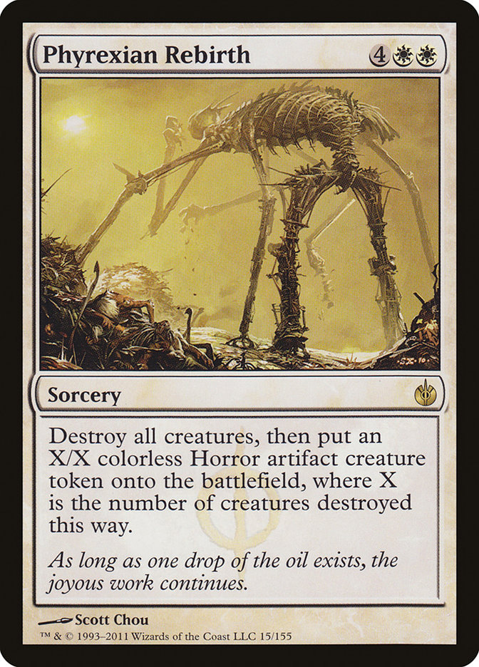 Phyrexian Rebirth [Mirrodin Besieged] [Foil]