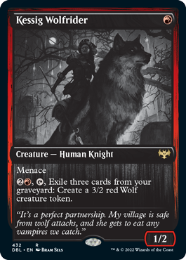 Kessig Wolfrider [Innistrad: Double Feature] [Foil]