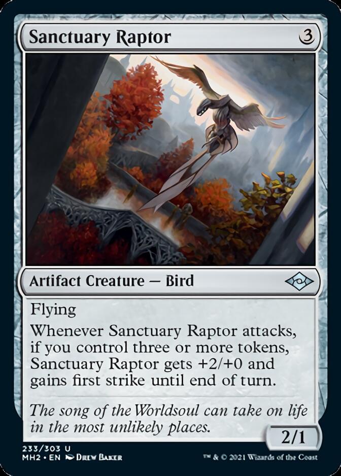 Sanctuary Raptor [Modern Horizons 2] [Foil]