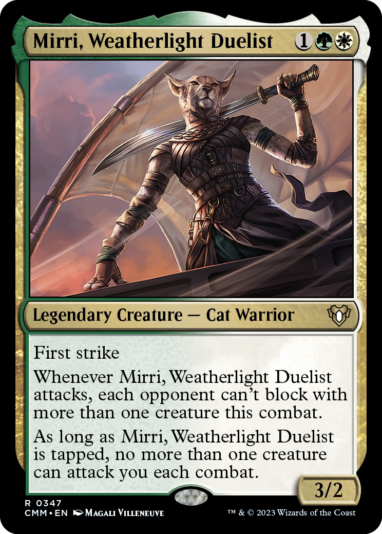 Mirri, Weatherlight Duelist [Commander Masters] [Foil]