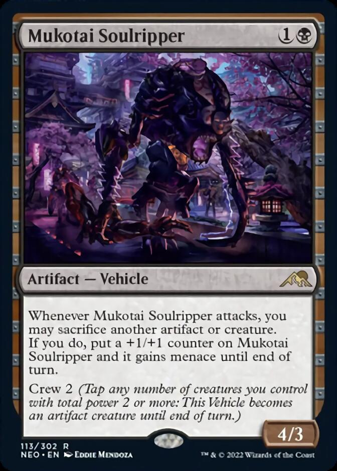 Mukotai Soulripper [Kamigawa: Neon Dynasty] [Foil]