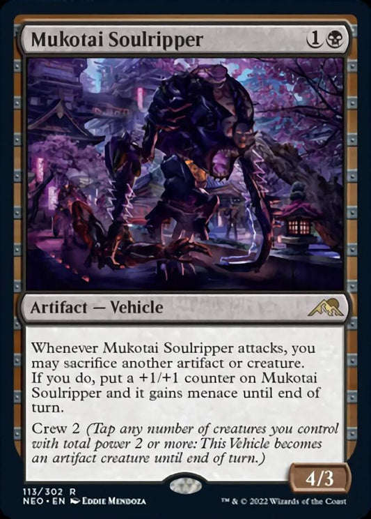 Mukotai Soulripper [Kamigawa: Neon Dynasty] [Foil]