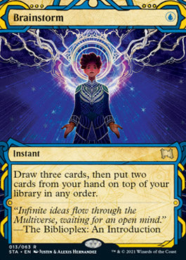 Brainstorm [Strixhaven: School of Mages Mystical Archive] [Foil]