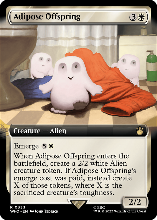Adipose Offspring (Extended Art) [Doctor Who] [Foil]