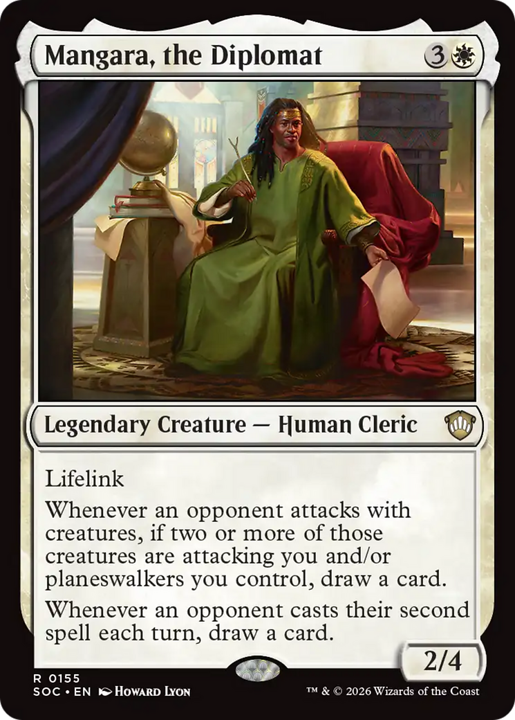 Mangara, the Diplomat [Secrets of Strixhaven Commander] [Foil]