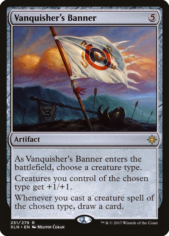 Vanquisher's Banner [Ixalan] [Foil]