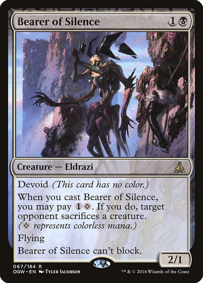 Bearer of Silence [Oath of the Gatewatch] [Foil]