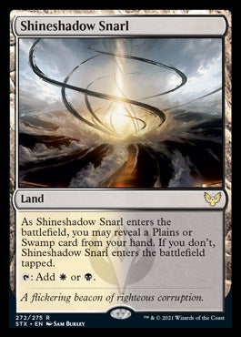 Shineshadow Snarl [Strixhaven: School of Mages] [Foil]