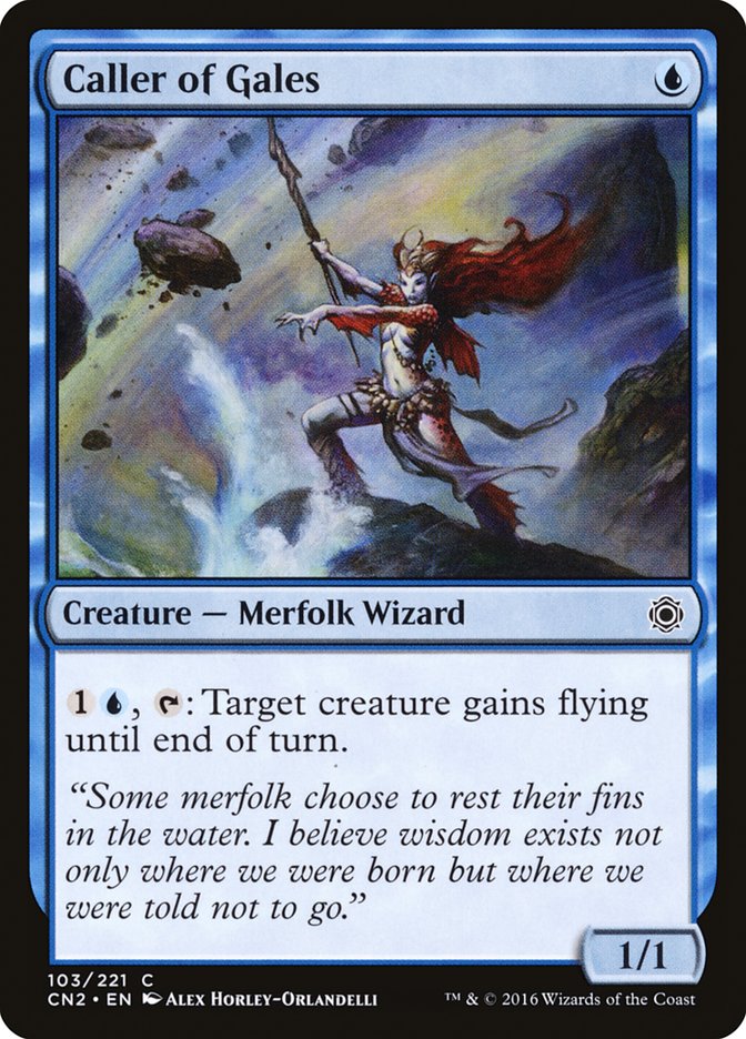 Caller of Gales [Conspiracy: Take the Crown] [Foil]