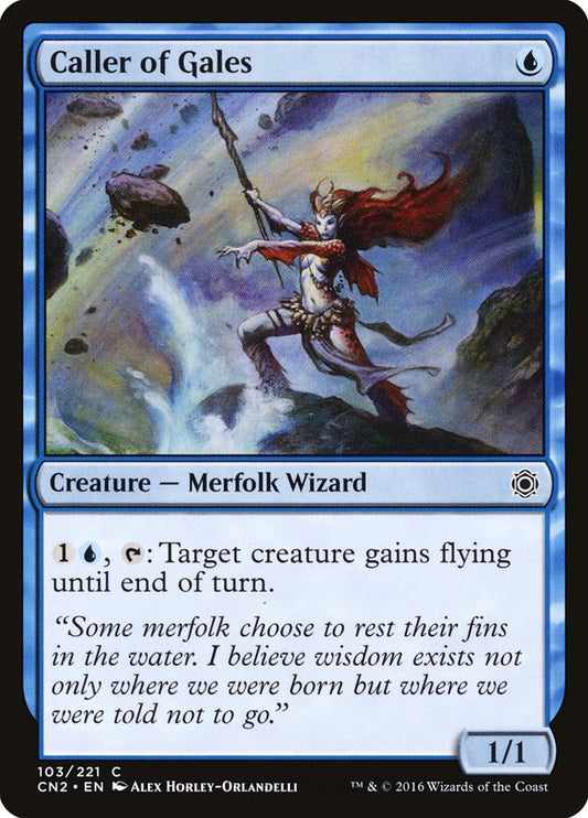 Caller of Gales [Conspiracy: Take the Crown] [Foil]