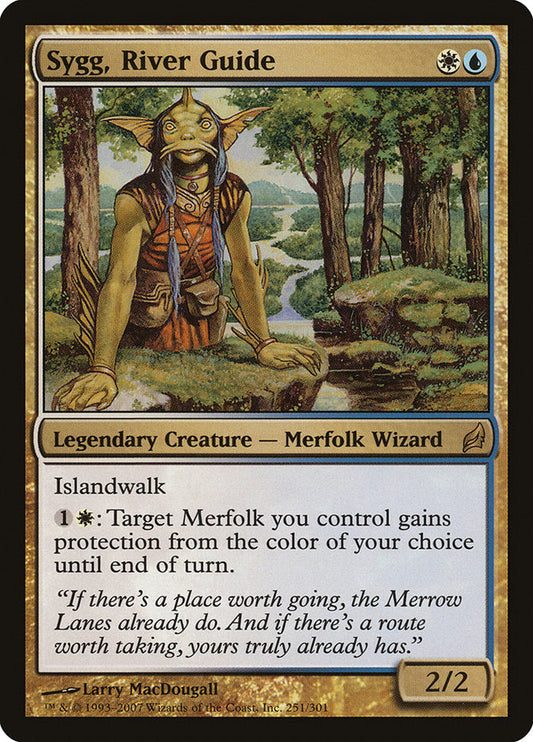 Sygg, River Guide [Lorwyn] [Foil]