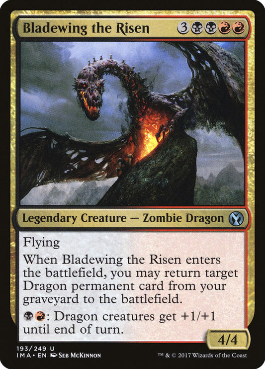 Bladewing the Risen [Iconic Masters] [Foil]