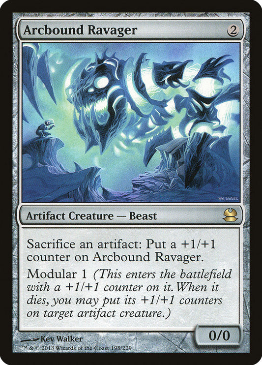 Arcbound Ravager [Modern Masters] [Foil]