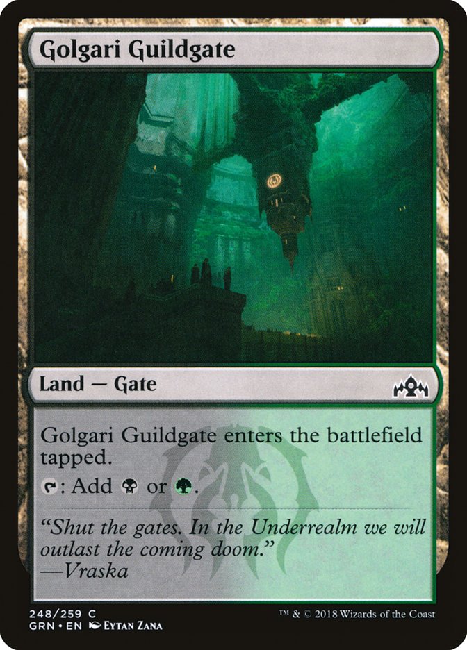 Golgari Guildgate (248/259) [Guilds of Ravnica] [Foil]