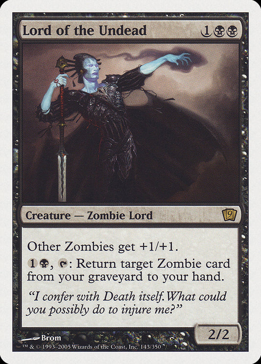 Lord of the Undead [Ninth Edition] [Foil]