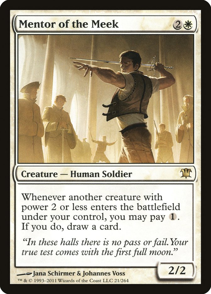 Mentor of the Meek [Innistrad] [Foil]