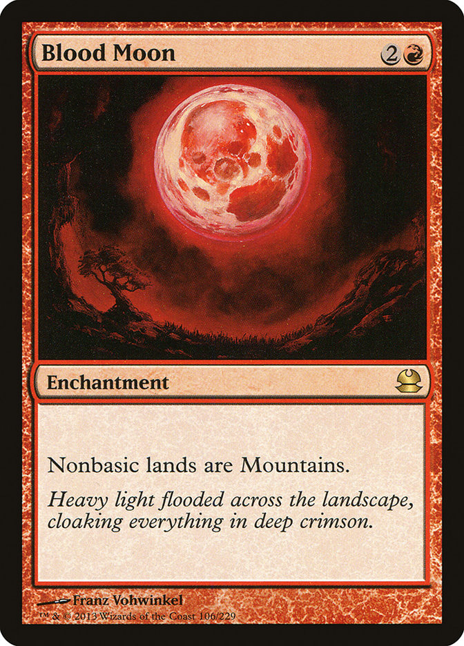 Blood Moon [Modern Masters] [Foil]