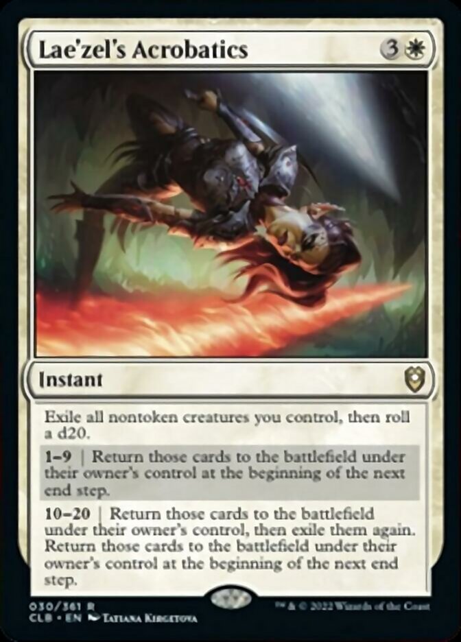 Lae'zel's Acrobatics [Commander Legends: Battle for Baldur's Gate] [Foil]
