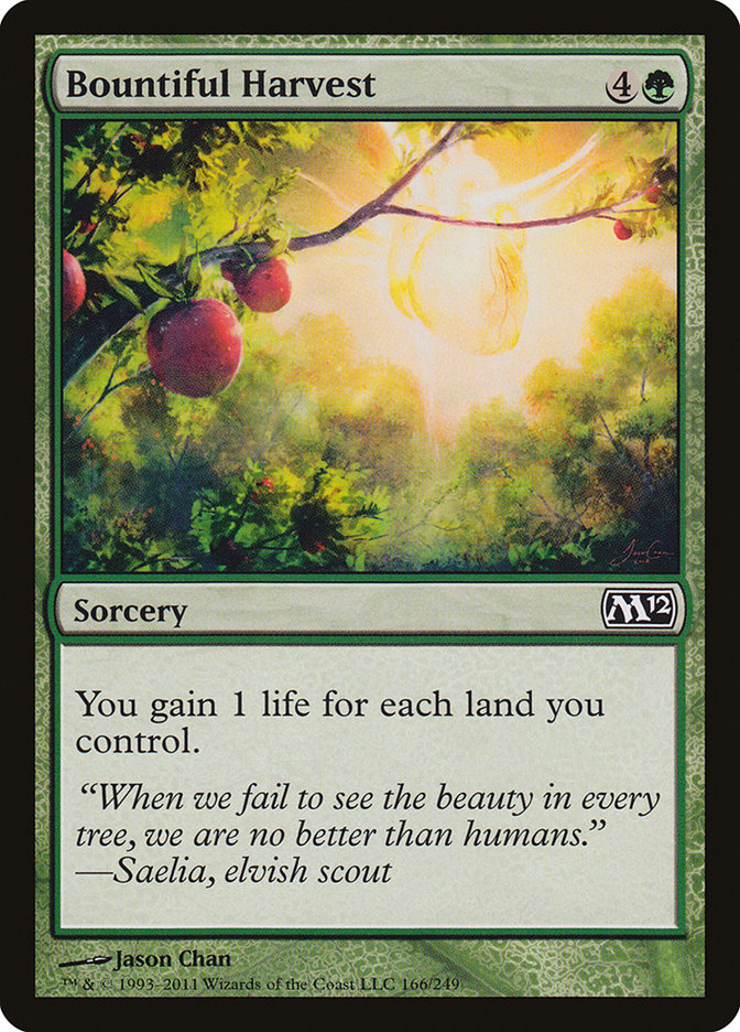 Bountiful Harvest [Core Set 2012]