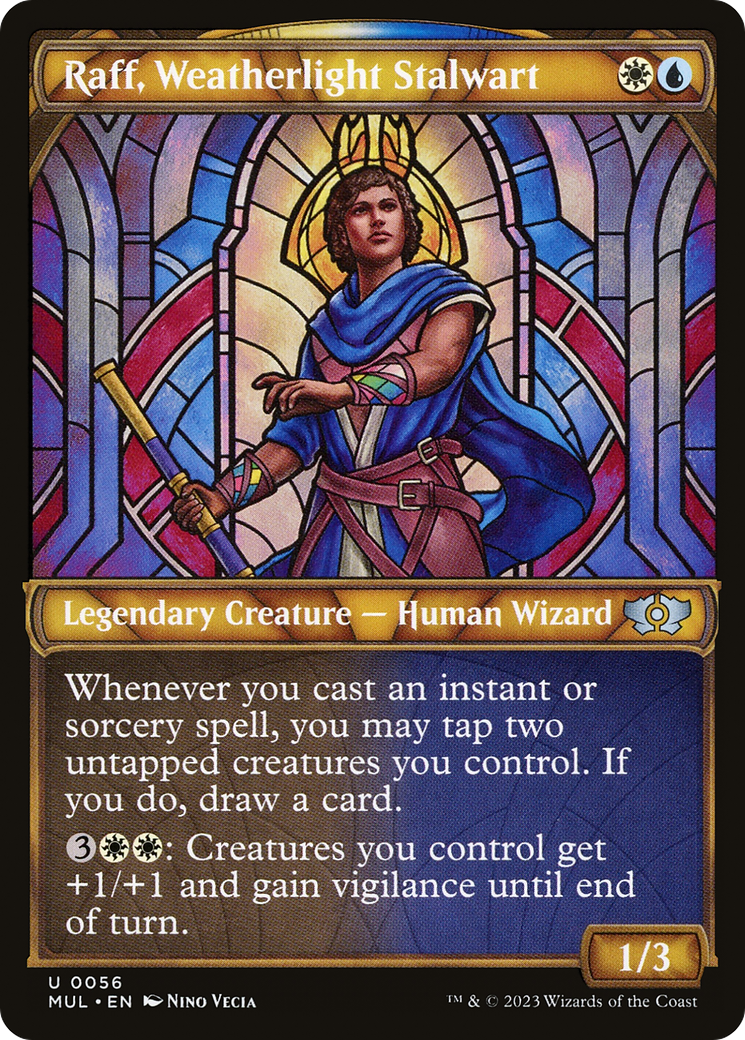 Raff, Weatherlight Stalwart [Multiverse Legends] [Foil]