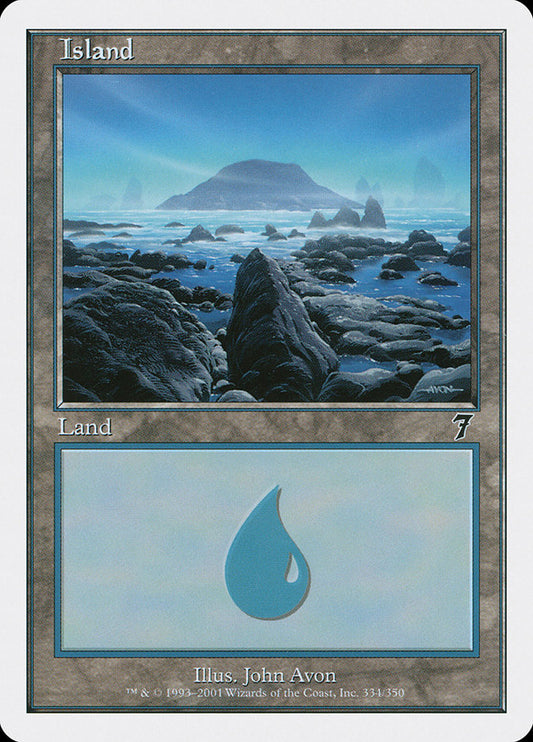 Island (334) [Seventh Edition] [Foil]