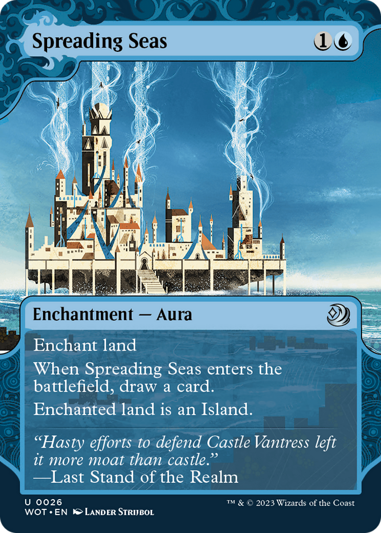 Spreading Seas [Wilds of Eldraine: Enchanting Tales] [Foil]