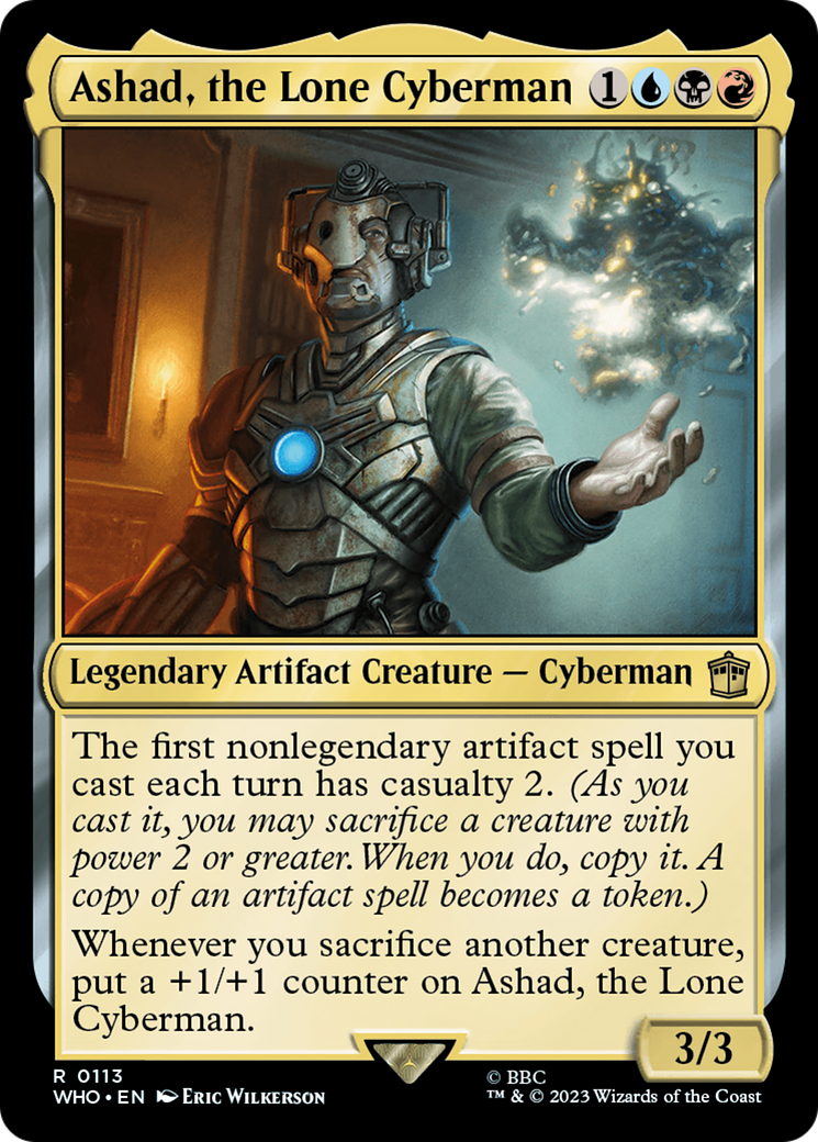 Ashad, the Lone Cyberman [Doctor Who] [Foil]