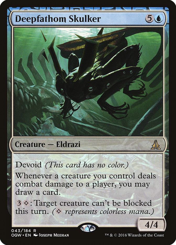 Deepfathom Skulker [Oath of the Gatewatch] [Foil]