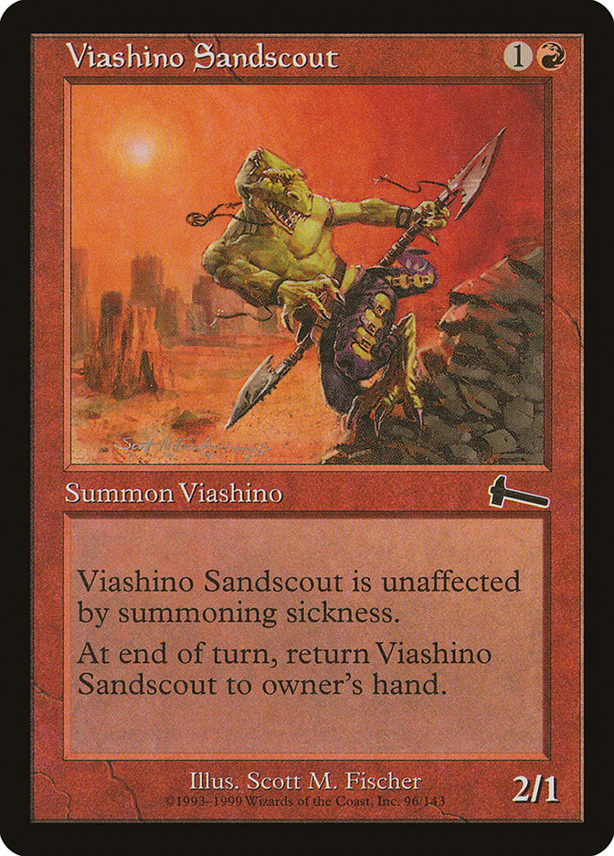 Viashino Sandscout [Urza's Legacy] [Foil]