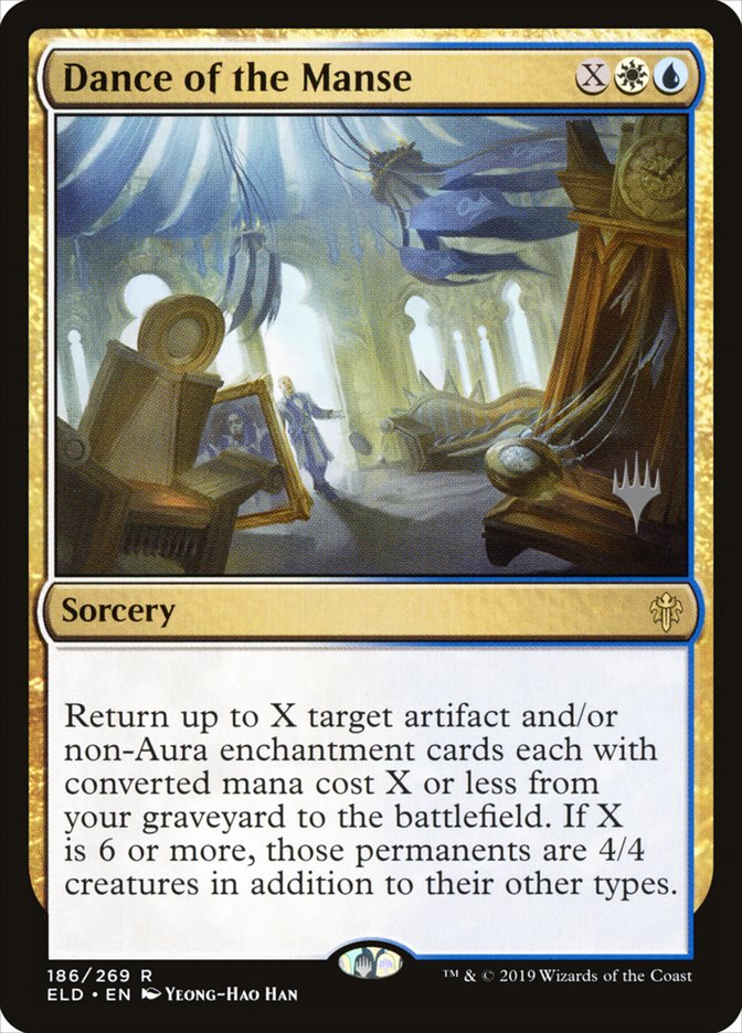 Dance of the Manse (Promo Pack) [Throne of Eldraine Promos] [Foil]