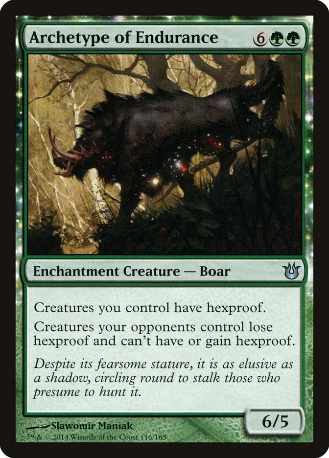 Archetype of Endurance [Born of the Gods] [Foil]