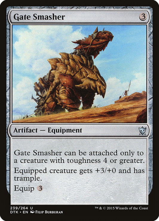 Gate Smasher [Dragons of Tarkir] [Foil]