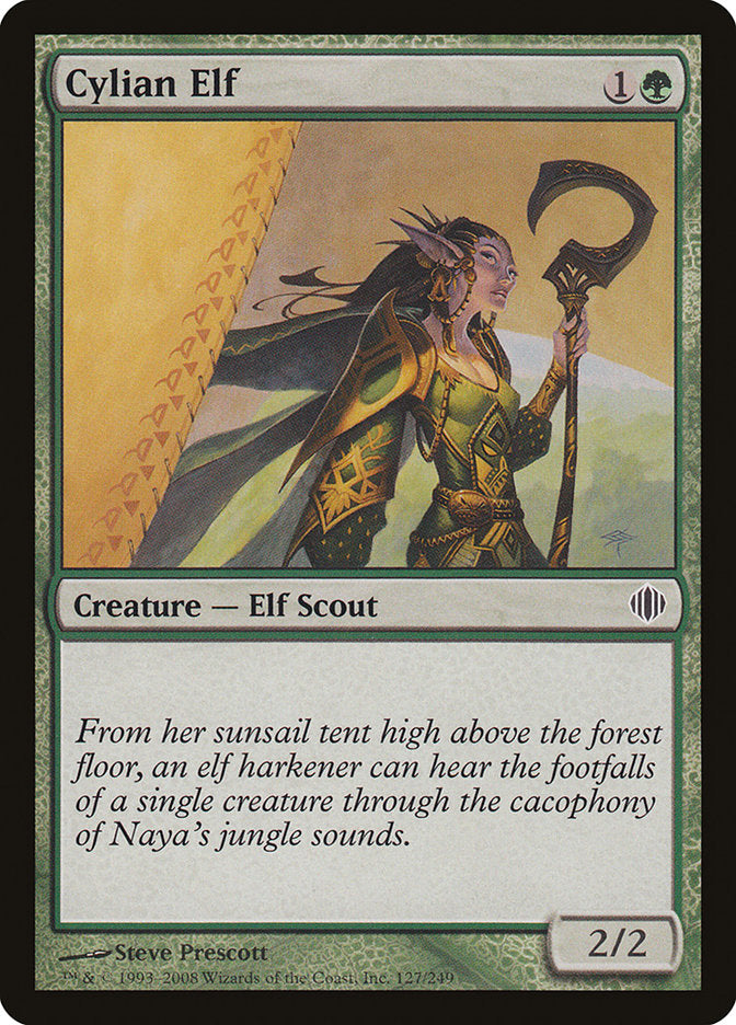 Cylian Elf [Shards of Alara] [Foil]