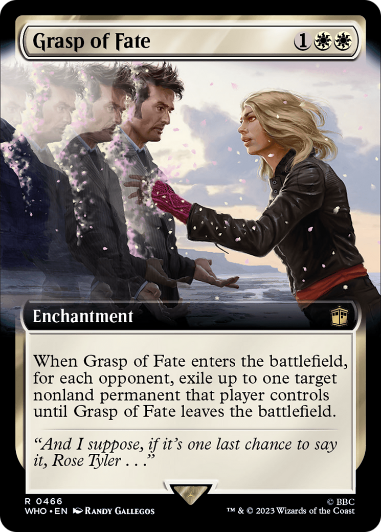 Grasp of Fate (Extended Art) [Doctor Who] [Foil]